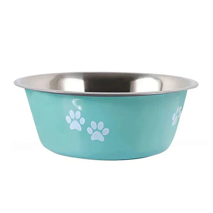 Cute Dog Bowls for Medium/Large Dogs Stainless Steel Elevated Raised