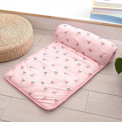 Cooling Summer Mat For Dogs Cat.   Blanket Sofa Breathable. Washable