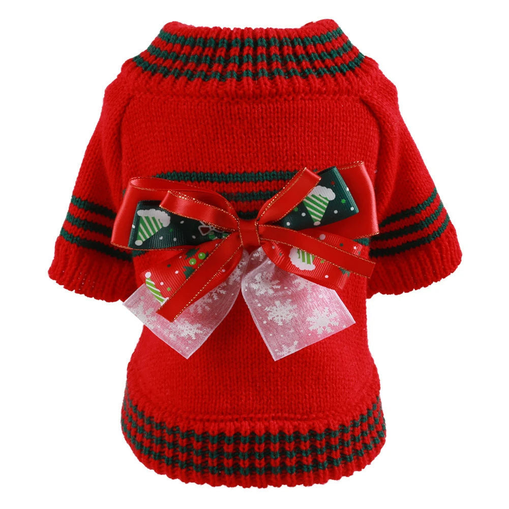 Knitted Cat/Dog Sweater Autumn Winter Warm Apparels Coats