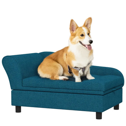 Dog Sofa for Small Medium Dogs with Storage