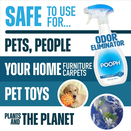 3 Pack Pet Odor Eliminator Spray Fragrance Free Safe Pets Fast Acting Odor Removal Home Carpet Furniture