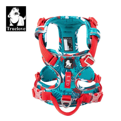 Dog Harness Camouflage Reflective Nylon Special Edition and Upgrade Version Easy to Adjust