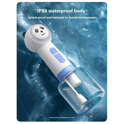 Cute Panda Shaped Pet Bubble Machine Electric Handheld