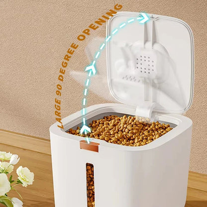 Large storage barrel. Food sealed, moisture-proof