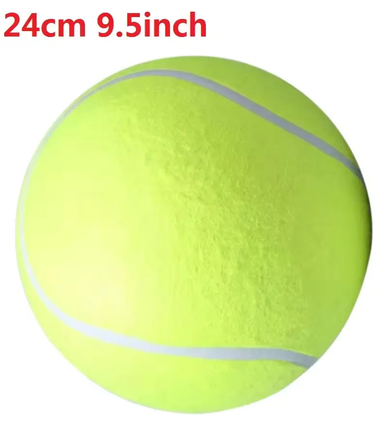 1 Pack 9.5 inch Tennis Ball for Pets  Outdoor/Indoor Sports Training Supplies