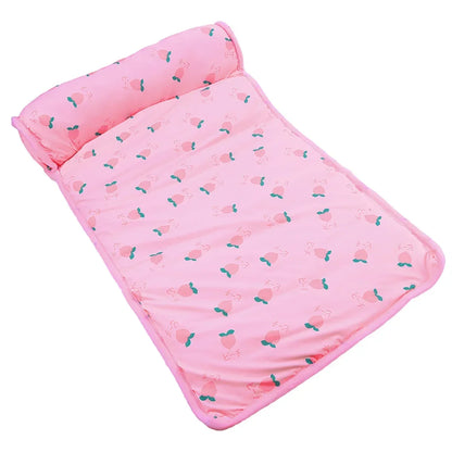 Cooling Summer Mat For Dogs Cat.   Blanket Sofa Breathable. Washable