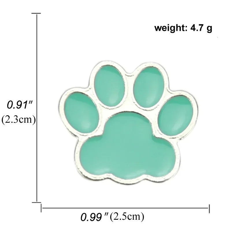 Pet Claws Pin for Bags, Badges. Brooches Button Footprints