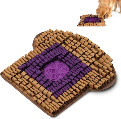 Interactive Puzzle Feeding Mat, Snuffle Mat for Dogs, Foraging Skills