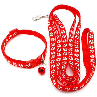 Dog/Cat Leash. Adjustable Leash and Collar for your Puppy. Outdoor Walking