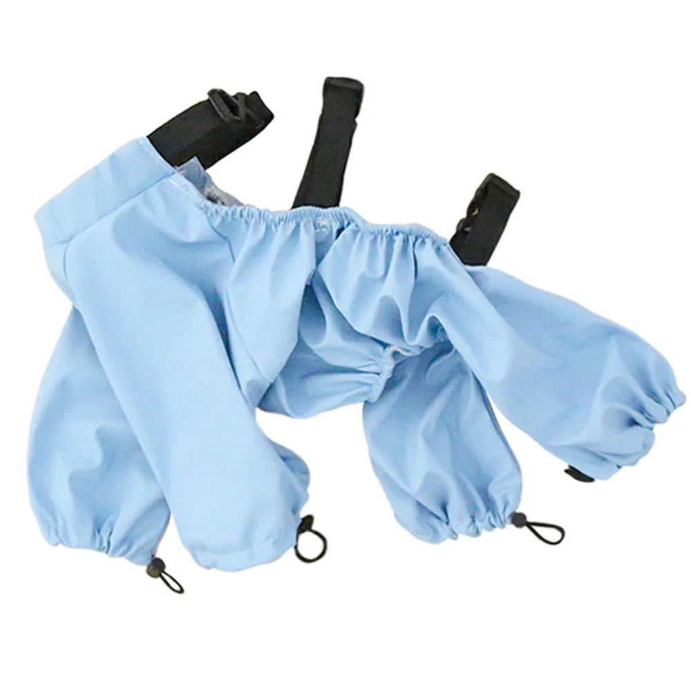 Pet outings insect proof dirt proof waterproof dog clothes four legged bag belly dust proof clothes