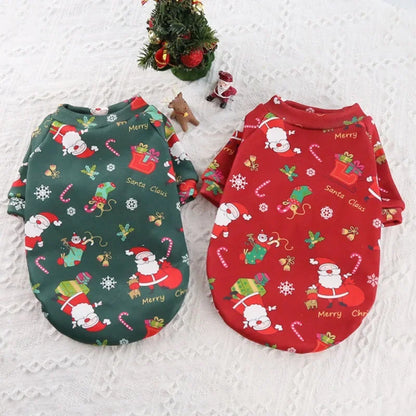 Christmas Outfit. Warm Lining Sweater. Soft, Breathable, Pullover