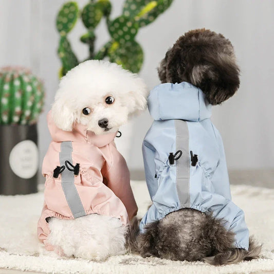 Four-Legged Raincoat Waterproof Clothing for Spring and Summer