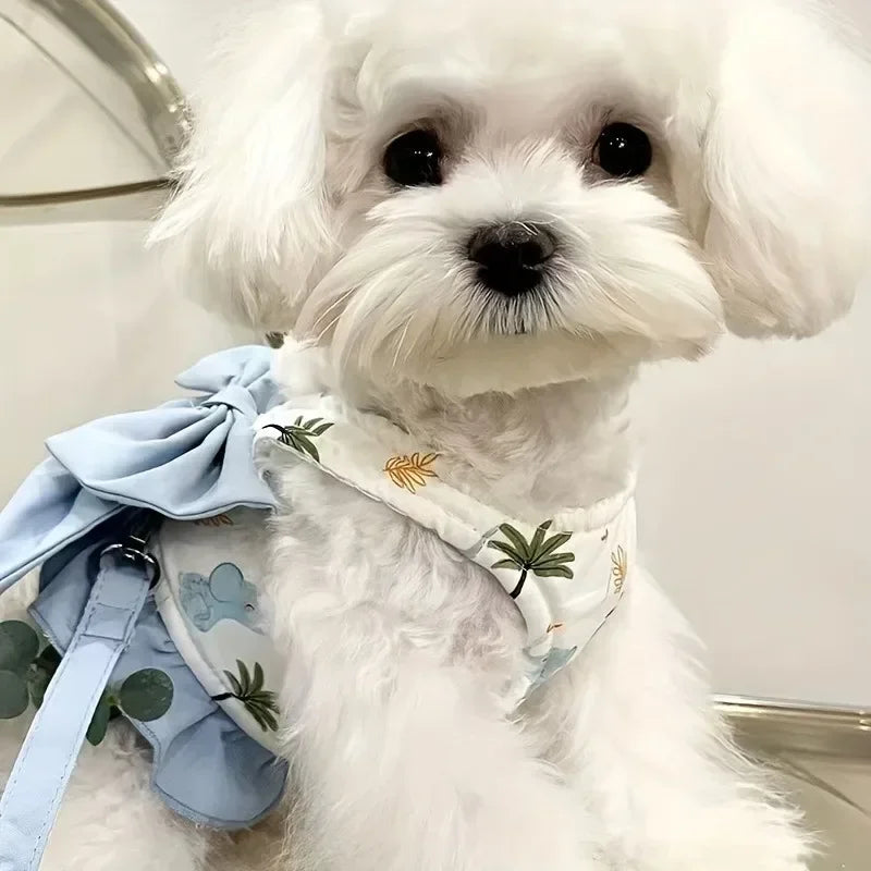 Dog Breast-band.  Double Strap for Pets.  Chest Suit Neck Harness