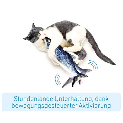 Cat Toy Fish Interactive Electric Floppy Fish USB Charger Realistic