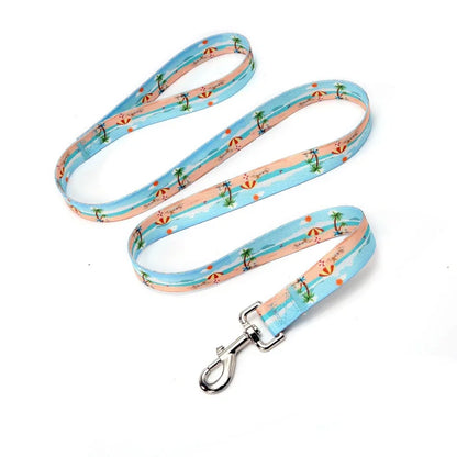 Striped, Pattern Collar Leash Traction rope Pet Cat Harnesses Leads Dog leash
