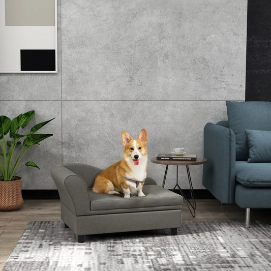 Dog Sofa for Small Medium Dogs with Storage