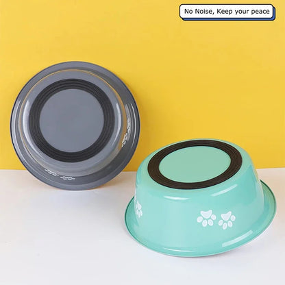 Cute Dog Bowls for Medium/Large Dogs Stainless Steel Elevated Raised