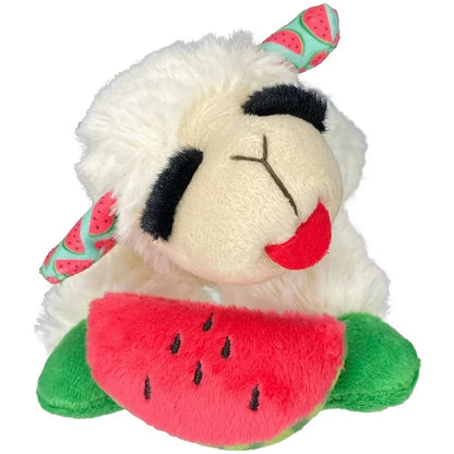 Lamb Chop Plush Dog Toy with Squeaker Interactive Puppy Toy for Small Medium Dogs