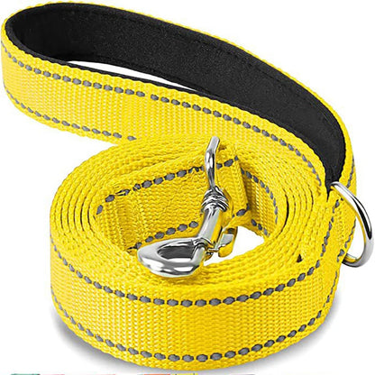 Lead Strap Lease. Night Reflection 1.2/1.5/1.8m Pet Walking Training Leash