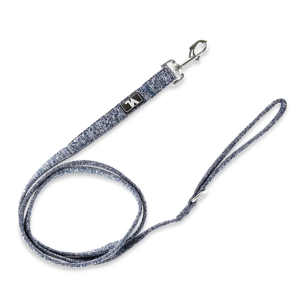 Durable Space Dye Dog Leash 6Ft Long Comfortable Padded Handle Clip Collar Harness Ideal Walks Playdates Vet Visits
