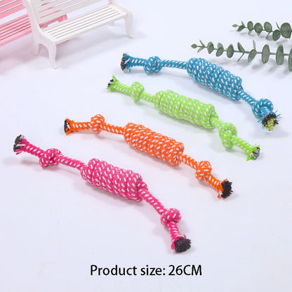 Interactive Cotton Rope Mini Toys.  Ball for Dogs. Chew Toy for Large Small Dogs