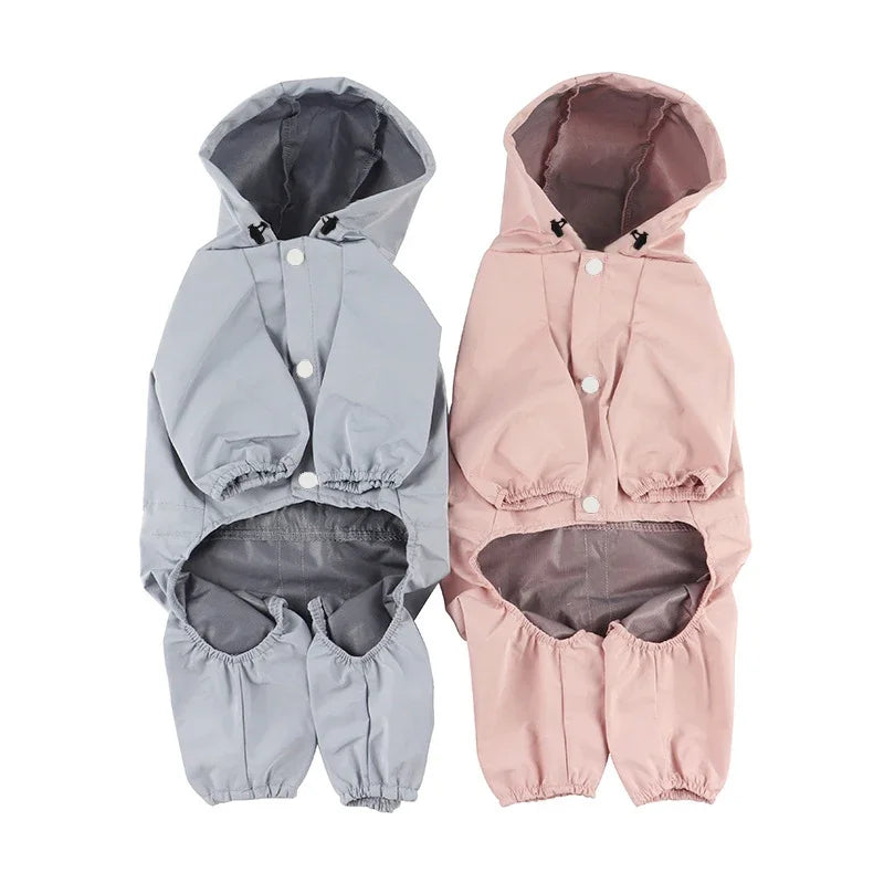 Four-Legged Raincoat Waterproof Clothing for Spring and Summer