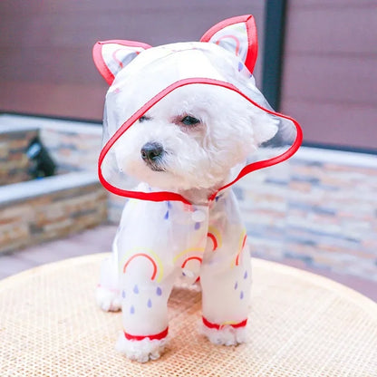 Dog Raincoat Waterproof with Hooded