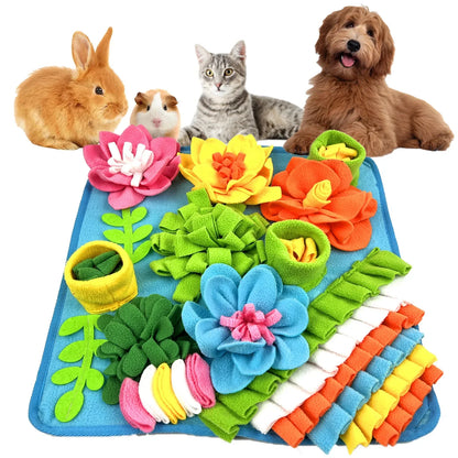 Sniffing Pad Dog And Cat Foraging Toys Indoor Play Eating Mat Relieve Stress Release Energy Treasure Hunting Slow Food