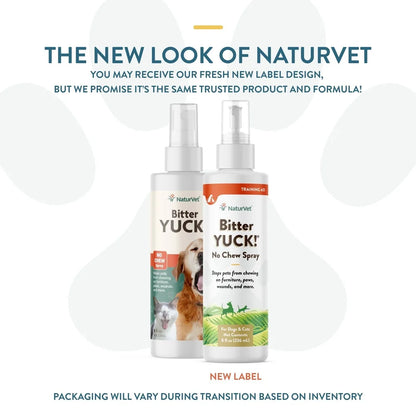 Bitter No Chew Spray Dogs Cats Training Aid Water-Based Formula Stops Chewing on Furniture Paws Wounds Plants 8 fl oz