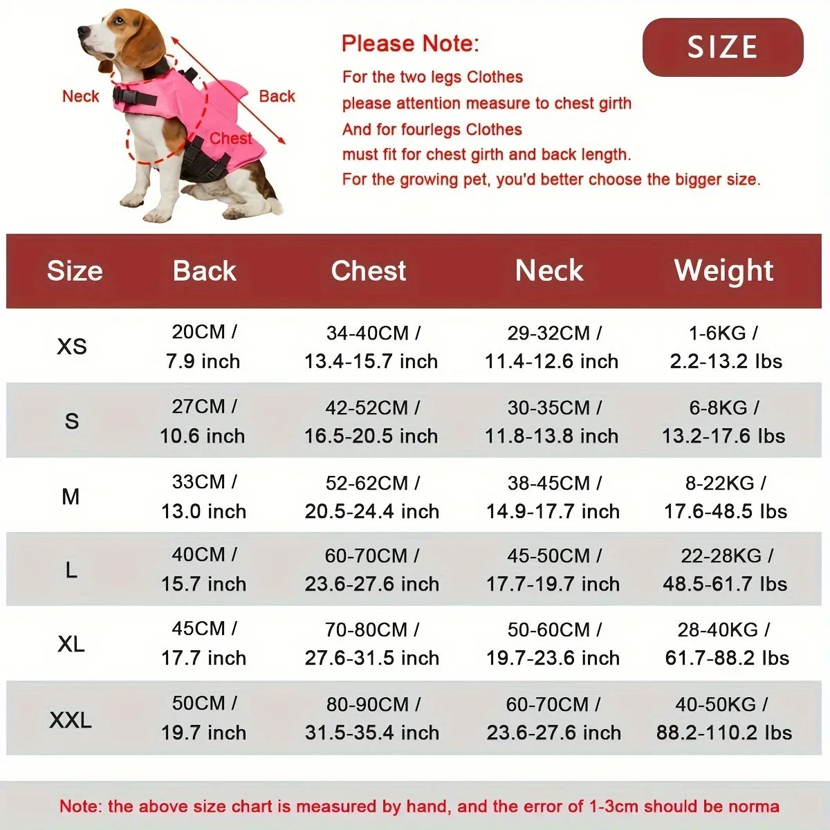 Shark Fin Dog Life Jacket Enhanced Buoyancy Small Dogs Safety Vest with Handle for Dogs Surfing