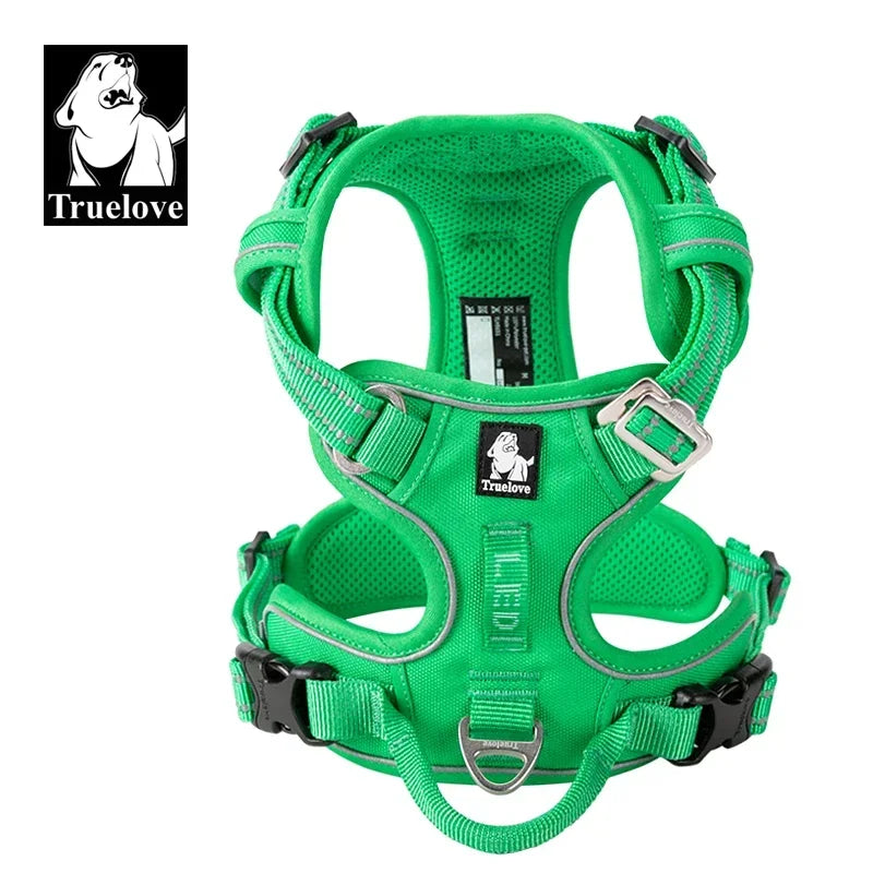Dog Harness Camouflage Reflective Nylon Special Edition and Upgrade Version Easy to Adjust