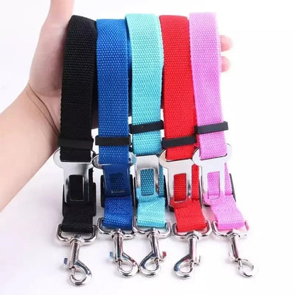Dog Car Seat Belt. Travel Pets Accessories Dog Leash Collar Breakaway