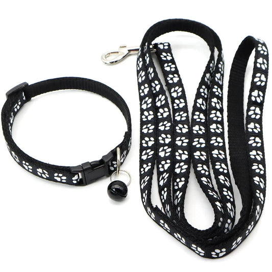 Dog/Cat Leash. Adjustable Leash and Collar for your Puppy. Outdoor Walking