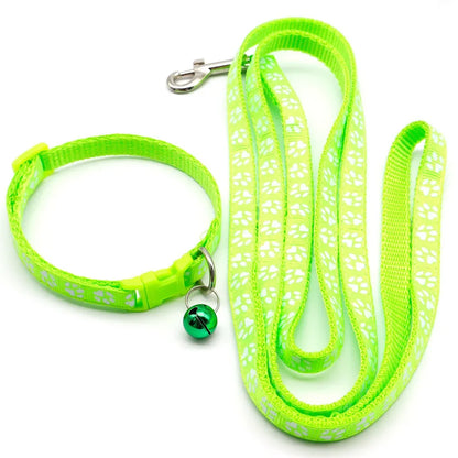 Dog/Cat Leash. Adjustable Leash and Collar for your Puppy. Outdoor Walking