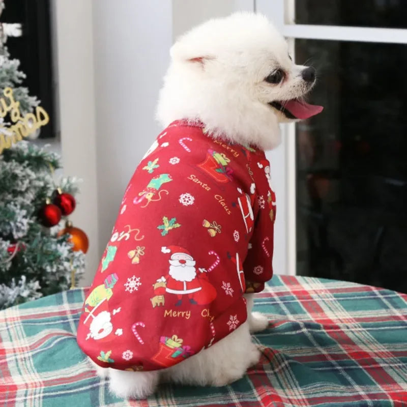 Christmas Outfit. Warm Lining Sweater. Soft, Breathable, Pullover