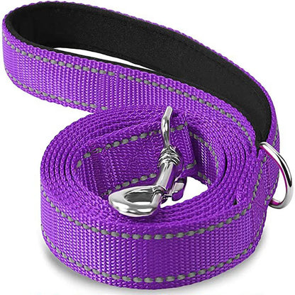 Lead Strap Lease. Night Reflection 1.2/1.5/1.8m Pet Walking Training Leash