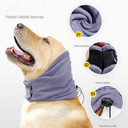 Dog Snood Ear Muffs Noise-Proof Washable Elastic