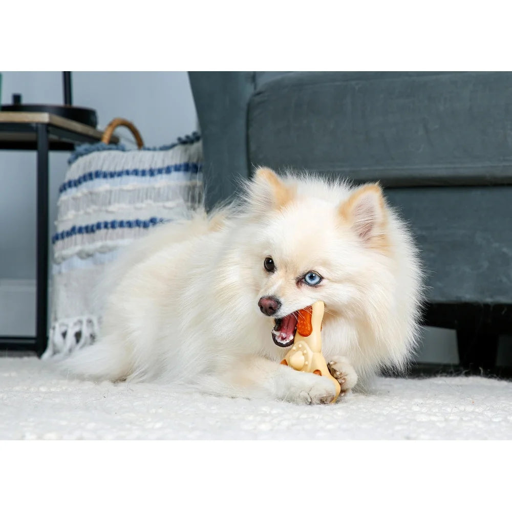 Durable Chicken Flavored Chew Toy Small Dogs Dental Care Treat