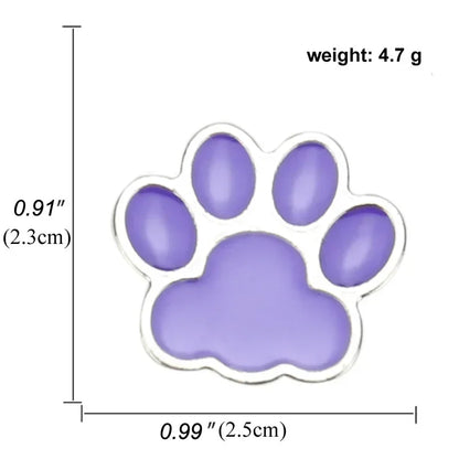 Pet Claws Pin for Bags, Badges. Brooches Button Footprints
