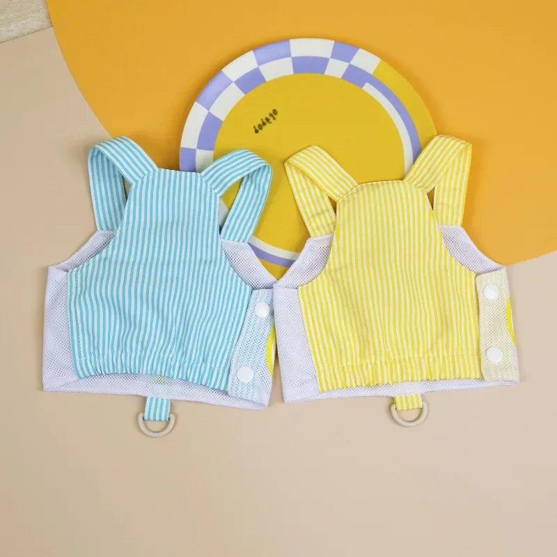 Dog Harness Vest Summer Breathable Puppy Accessories Blue Yellow Dog